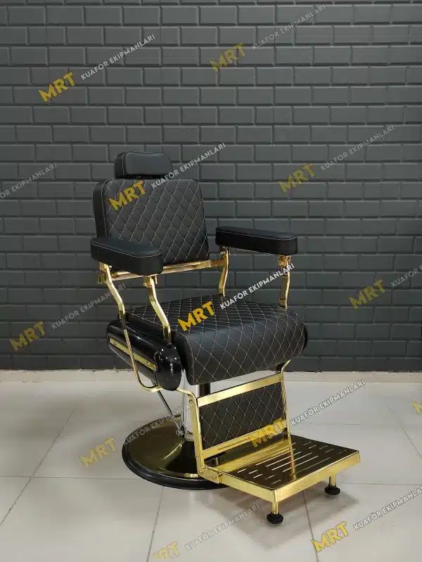 mrt-130 gold berber koltuğu,berber koltukları, kaliteli berber koltuğu, kampanyalı berber koltuğu