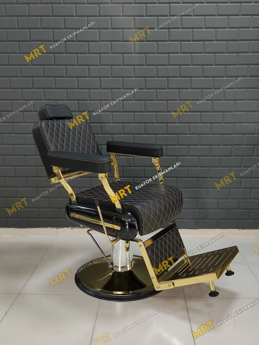 mrt-130 gold berber koltuğu,berber koltukları, kaliteli berber koltuğu, kampanyalı berber koltuğu