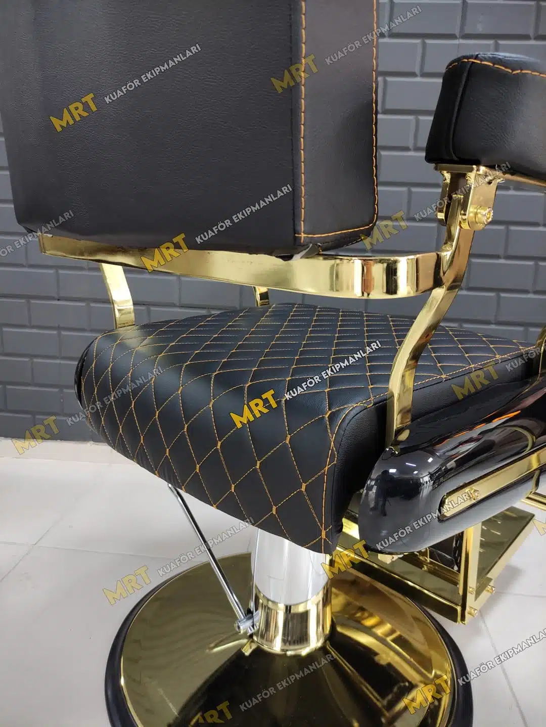 mrt-130 gold berber koltuğu,berber koltukları, kaliteli berber koltuğu, kampanyalı berber koltuğu