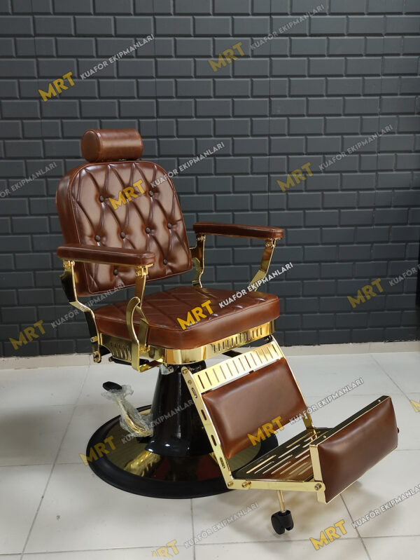 mrt-121 gold berber koltuğu,berber koltukları, kaliteli berber koltuğu, kampanyalı berber koltuğu