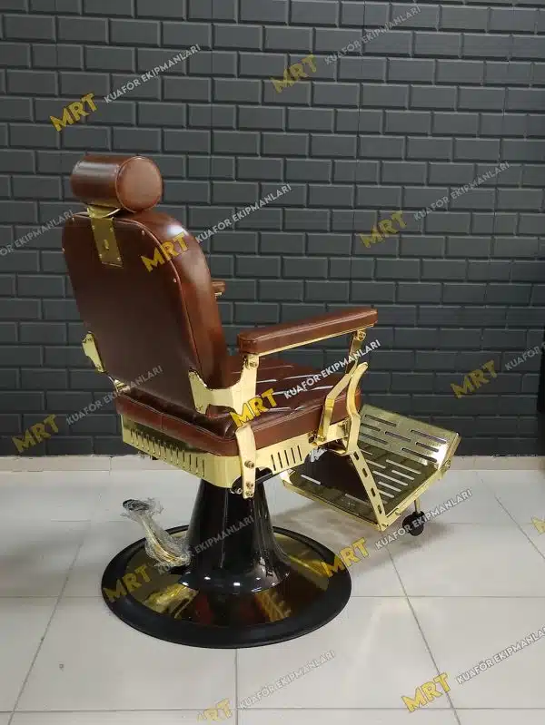 Berber Koltuğu MRT-120 Gold farklı açıdan görünüm – hidrolik