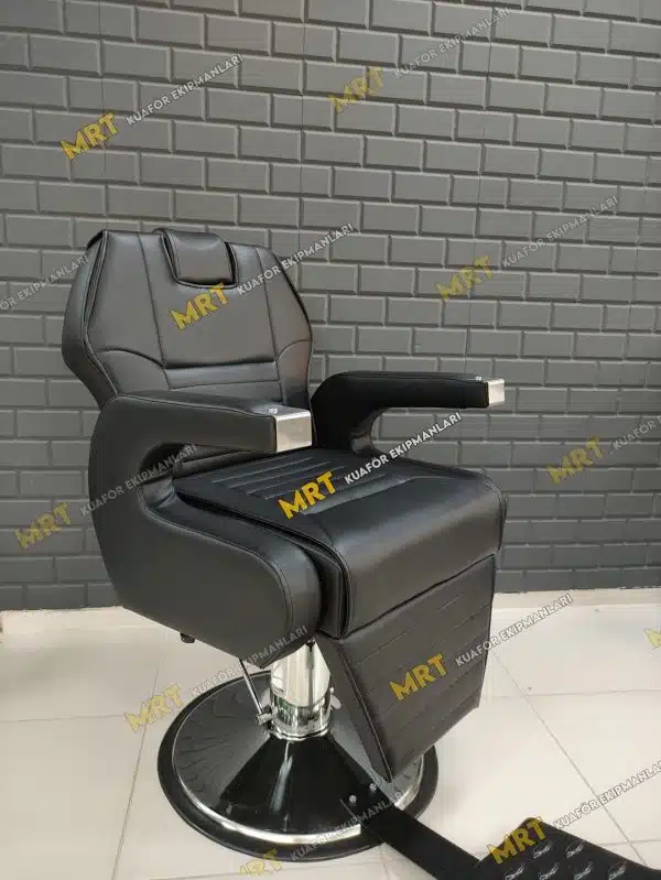 Berber Koltuğu MRT-131 (Siyah) 6 Berber Koltuğu MRT-131 Siyah genel görünüm – yatarlı