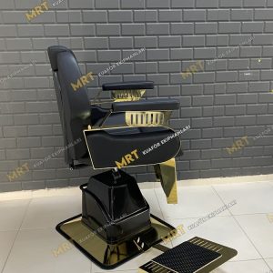 gold berber koltuğu, lüks berber koltuk, berber koltuğu, kampanyalı berber koltuğu