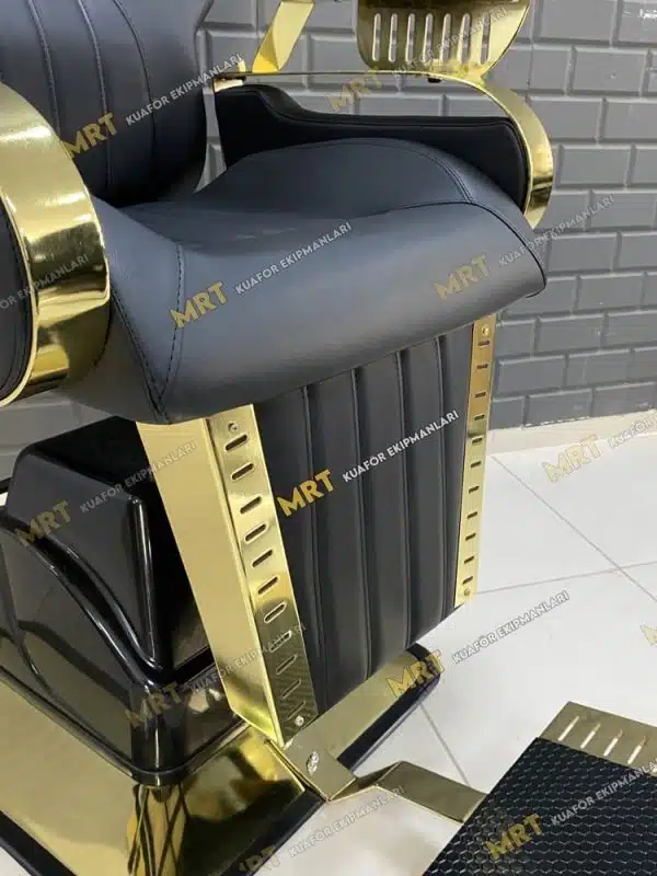 Berber Koltuğu MRT-106 Gold farklı açıdan görünüm – dökme süngerli