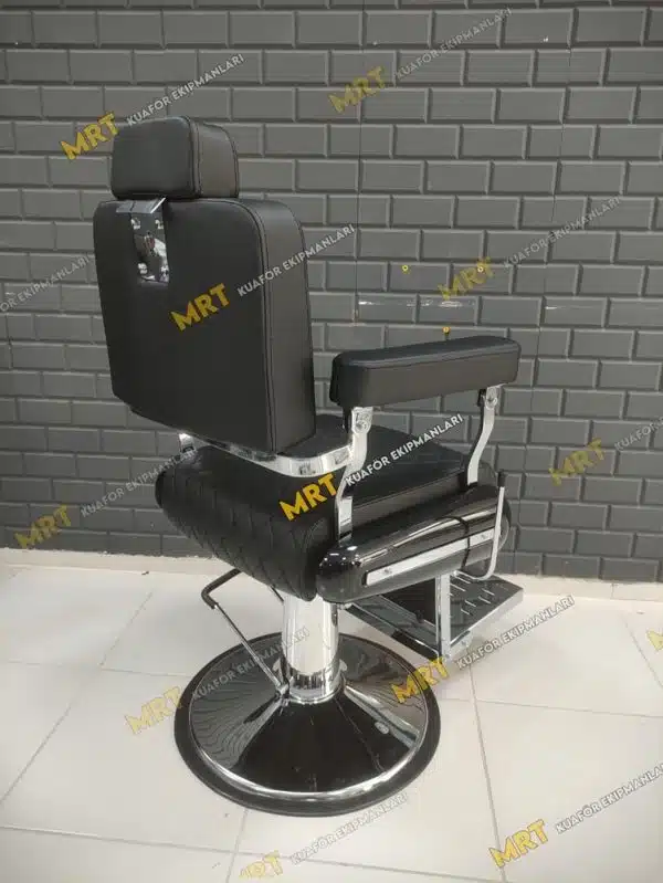 Berber Koltuğu MRT-130 Krom 2 Berber Koltuğu MRT-130 Krom yakından görünüm – hidrolik