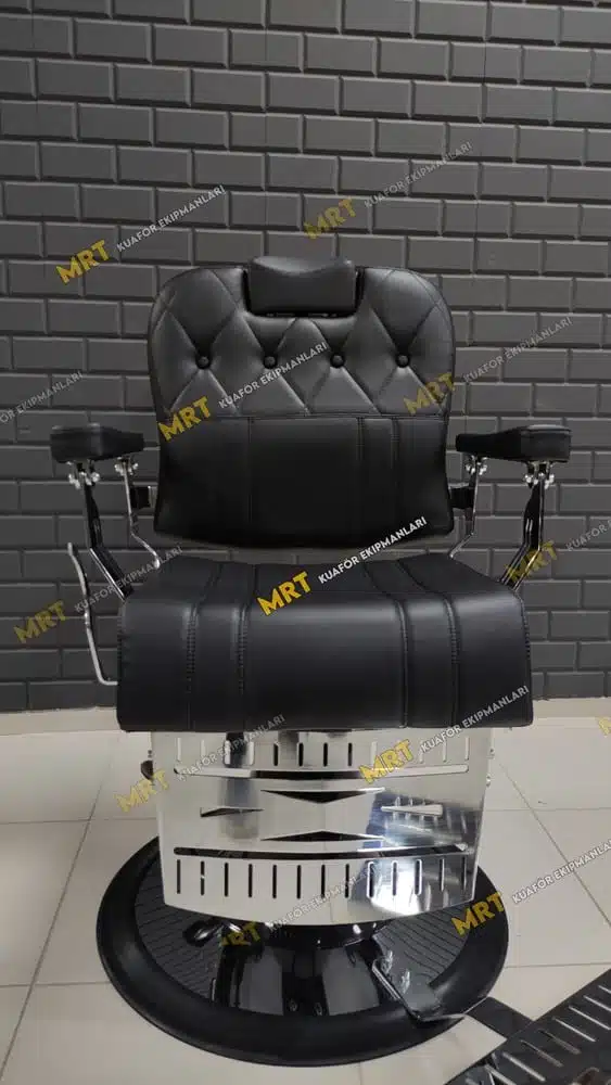 Berber Koltuğu MRT-123 Krom 9 Berber Koltuğu MRT-123 Krom detay görünümü – yatarlı