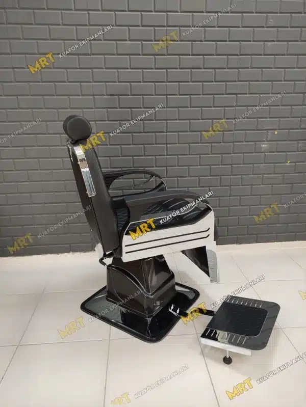 Berber Koltuğu MRT-122 Krom farklı açıdan görünüm – yatarlı