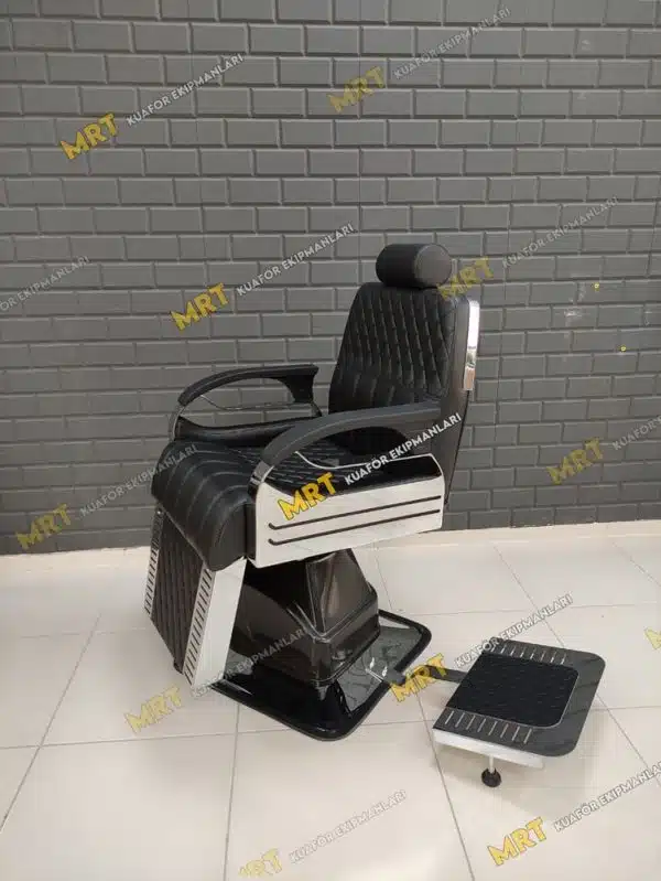 Berber Koltuğu MRT-122 Krom genel görünüm – yatarlı