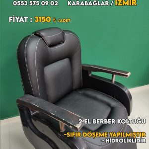2.el berber koltuğu, berber koltuğu, izmir 2.el berber koltuğu, ikinci el berber koltuğu satan yerler