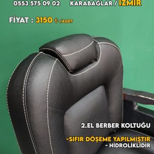 2.el berber koltuğu, berber koltuğu, izmir 2.el berber koltuğu, ikinci el berber koltuğu satan yerler
