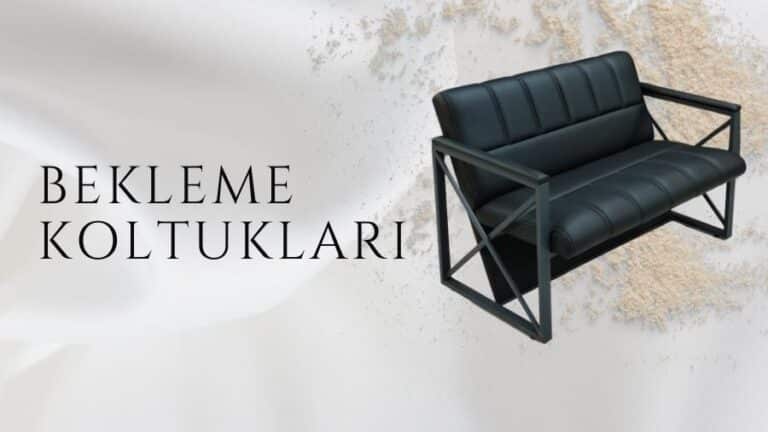 Berber Salonu İçin Konforlu Misafir Bekleme Koltukları