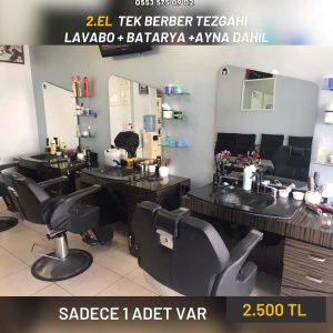 2.el berber tezgahları, 2.el kuaför tezgahı, kuaför malzemeleri, berber malzemeleri, berber dekorasyon, izmir berber malzemeleri