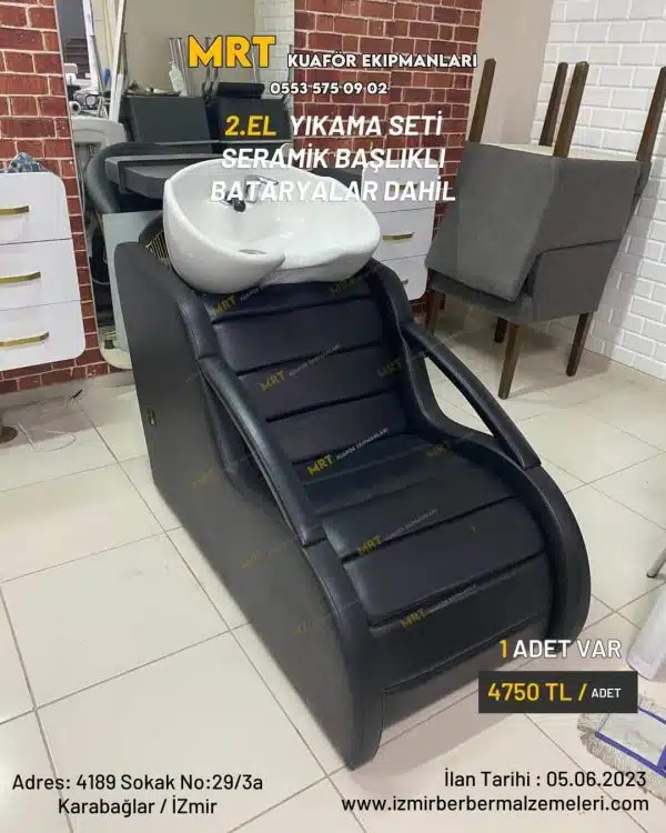 2.el Saç Yıkama Seti - SATILMIŞTIR