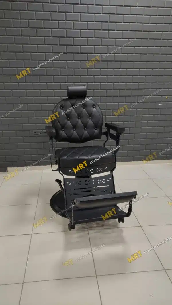 Berber Koltuğu MRT-121 Siyah yandan görünüm – hidrolik