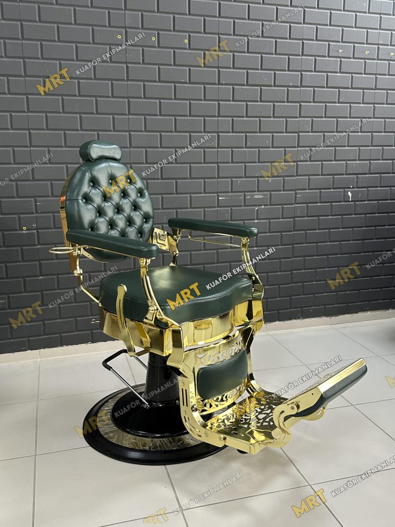 5 Modern Berber Koltuğu Modeli: Salonunuzu Güzelleştirin 11 Poliüretan dökme sünger kullanılarak yapılmış, hidrolik mekanizmalı ve geriye yatabilen berber koltuğu MRT-150, kare ve yuvarlak taban seçenekleriyle.
