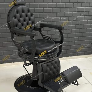 MRT-151 berber koltuğu, geniş yuvarlak tabanı ile sağlam durur