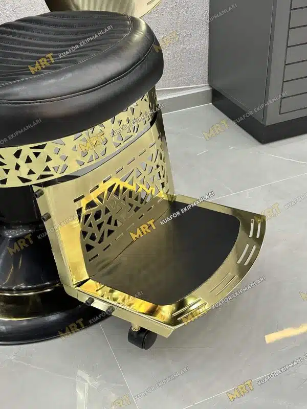 Berber Koltuğu MRT-125 GOLD 8 Berber Koltuğu MRT-125 GOLD farklı açıdan görünüm – hidrolik
