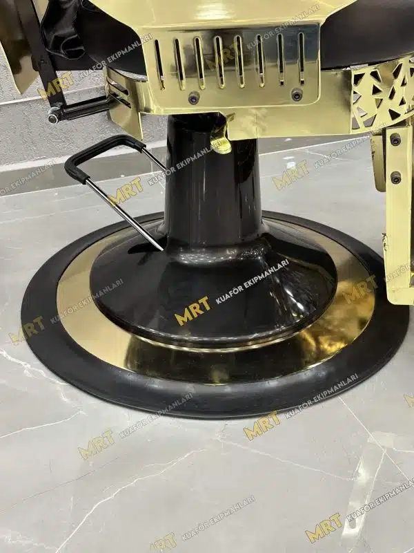 Berber Koltuğu MRT-125 GOLD 9 Berber Koltuğu MRT-125 GOLD detay görünümü – nakışlı