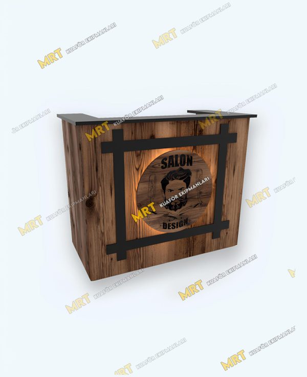 Kişisel logo eklenebilir MDF gövdeli banko