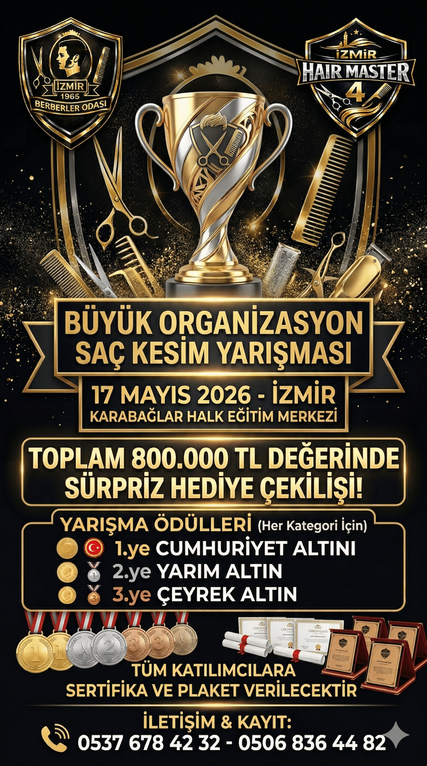Hair Master 4 Ödül Afişi